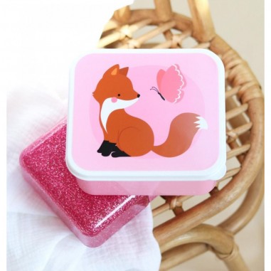 4 boites à goûter amis de la forêt - A Little Lovely Company - Little-lovely-company