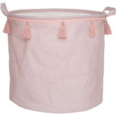Panier à jouet rose - Jabadabado