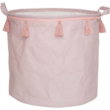 Panier à jouet rose - Jabadabado