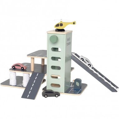 Garage voiture en bois - Jabadabado