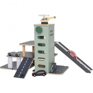 Garage voiture en bois - Jabadabado