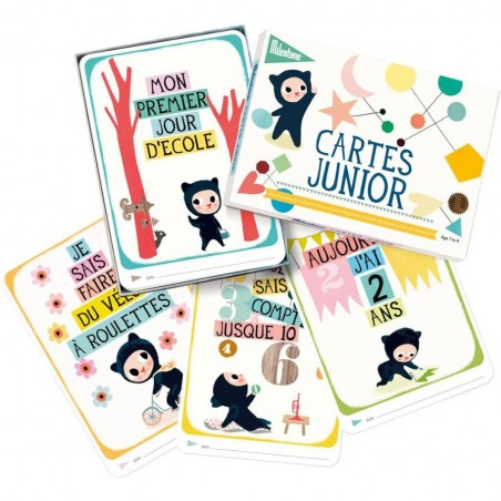 Cartes Photos Junior - Version française - Milestone