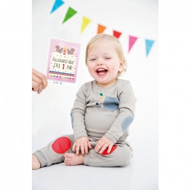 Cartes Photos "Ma première année en photos" - "l'originale" - boîte filmée - Milestone