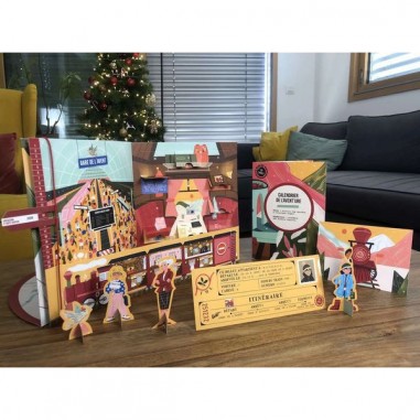Calendrier de l'Avent'Ure - A Bord du Train - Éditions En Cavale - Jeux de société - Asmodee