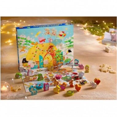 Mon premier calendrier de l’avent: Noël à la ferme - Jeux enfants - Haba