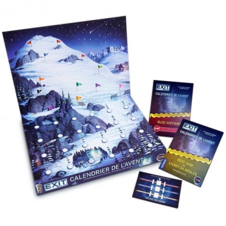 La Grotte Glacée - Calendrier de l'Avent - Exit - EnigmesEsprit Jeu - Iello