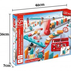 Circuit de dominos "Robot Factory" - Hape Toys 2