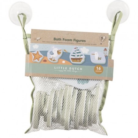 Stickers de bain en mousse Sailors Bay - Little Dutch