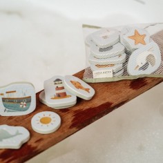 Stickers de bain en mousse Sailors Bay - Little Dutch 2