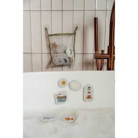 Stickers de bain en mousse Sailors Bay - Little Dutch