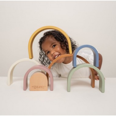Arc-ciel à empiler Vintage - Little Dutch