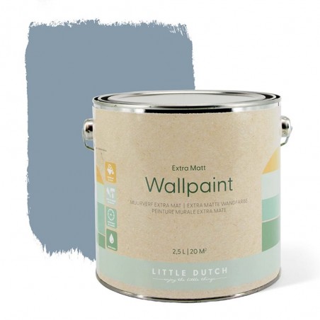 Peinture extra mat Adventure Blue - Little Dutch