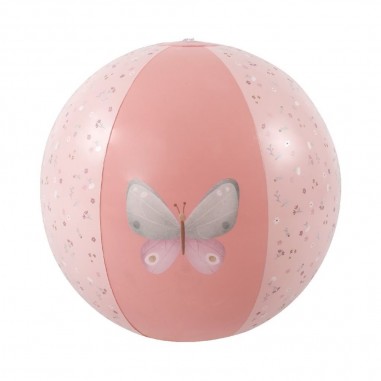 Ballon de plage Little Pink Flowers 35 cm - Little Dutch