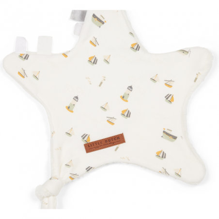 Doudou étoile Sailors Bay White - Little Dutch