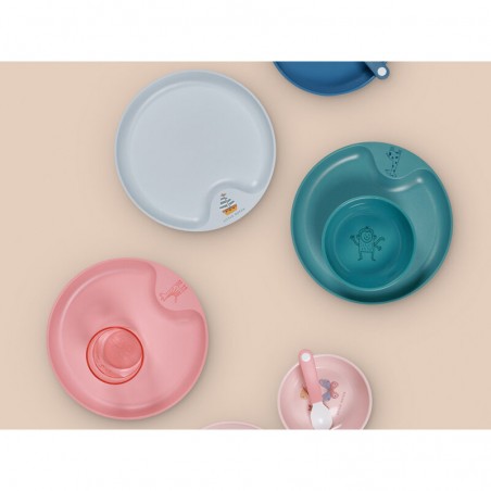 Coffret repas enfant mio 6 pcs - Flowers & Butterflies - Little Dutch