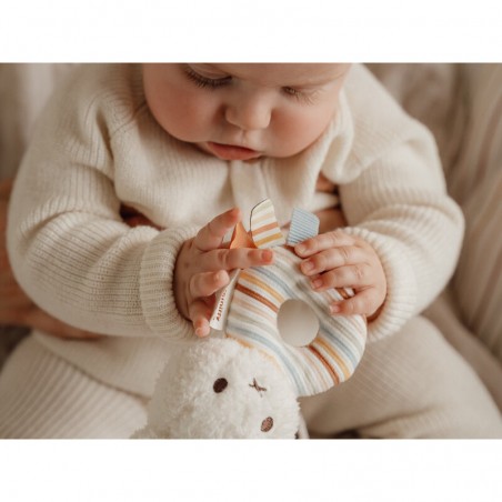 Miffy hochet Vintage Sunny Stripes - Little Dutch