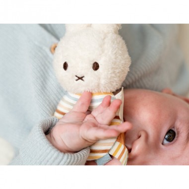 Miffy hochet Vintage Sunny Stripes - Little Dutch