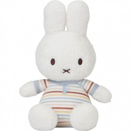 Miffy peluche Vintage Sunny Stripes 25 cm. - Little Dutch