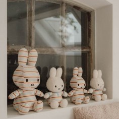 Miffy peluche Vintage Sunny Stripes 25 cm. - Little Dutch 2