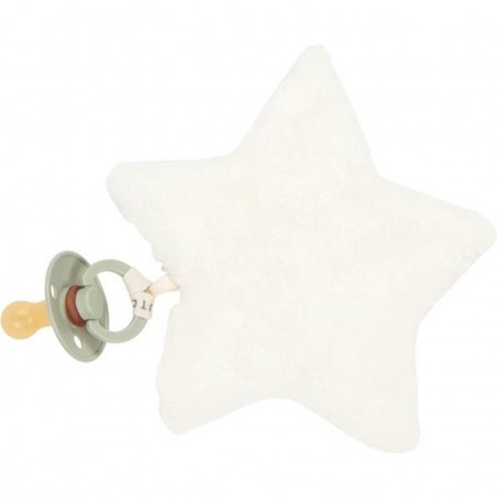 Doudou attache-sucette Vintage Sunny Stripes - Little Dutch