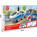 Circuit de train en bois avec passagers - Hape Toys
