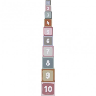 Blocs à empiler Flowers & Butterflies - Little Dutch