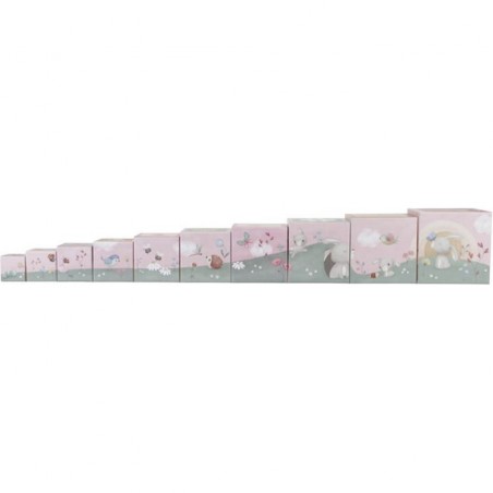 Blocs à empiler Flowers & Butterflies - Little Dutch
