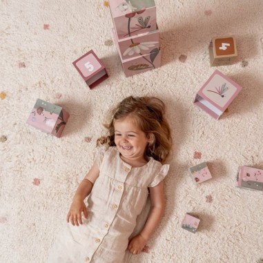 Blocs à empiler Flowers & Butterflies - Little Dutch