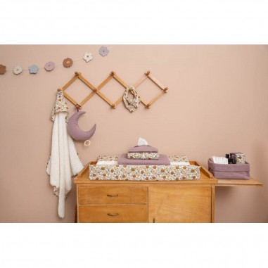 Cape de bain Vintage Little Flowers - 100x100 cm - Little Dutch