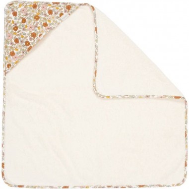 Cape de bain Vintage Little Flowers - 100x100 cm - Little Dutch