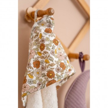 Cape de bain Vintage Little Flowers - 100x100 cm - Little Dutch