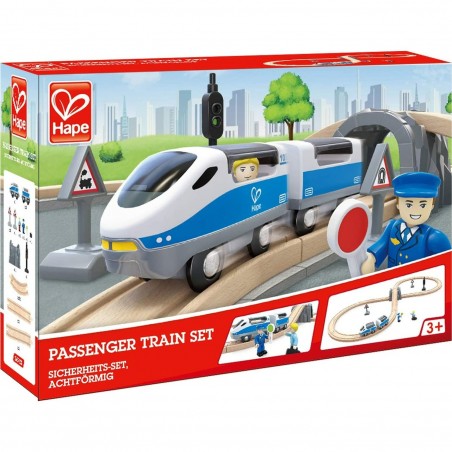 Circuit de train de passagers - Hape Toys
