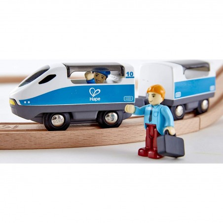 Circuit de train de passagers - Hape Toys