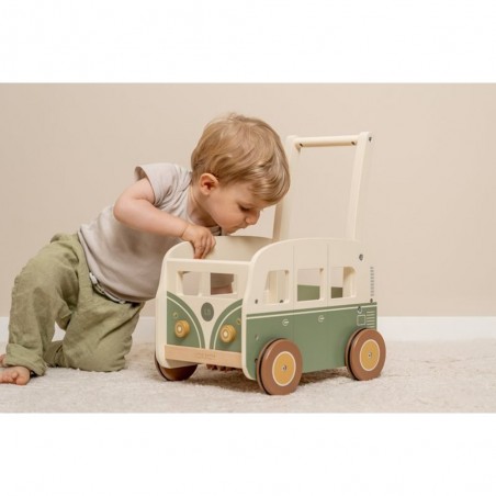 Vintage chariot à blocs - Little Dutch