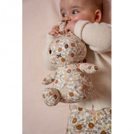 Peluche Miffy Vintage Little Flowers all-over 25 cm. - Little Dutch