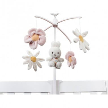 Mobile musicale Miffy - Vintage Flowers - Little Dutch