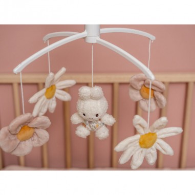 Mobile musicale Miffy - Vintage Flowers - Little Dutch