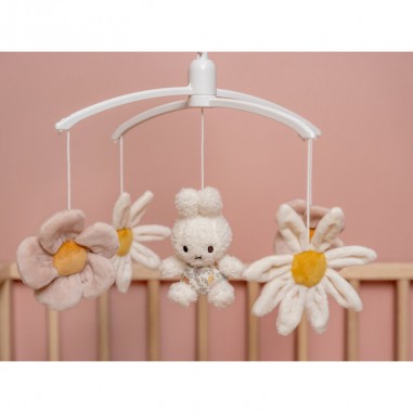 Mobile musicale Miffy - Vintage Flowers - Little Dutch