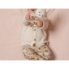 Miffy hochet Vintage Little Flowers - Little Dutch