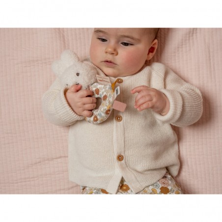 Miffy hochet Vintage Little Flowers - Little Dutch