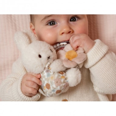 Miffy hochet Vintage Little Flowers - Little Dutch