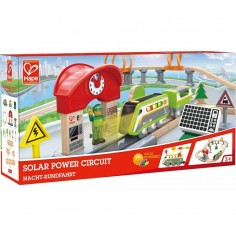 Circuit de train en bois solaire - Hape Toys