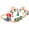 Circuit de train en bois solaire - Hape Toys