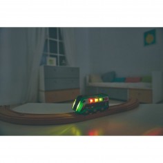 Circuit de train - Locomotive à énergie solaire - Hape Toys 2