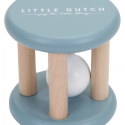 Hochet roulant en bois - Ocean - Little Dutch
