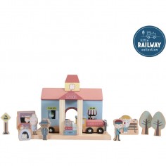 Circuit de train extension - gare - Little Dutch