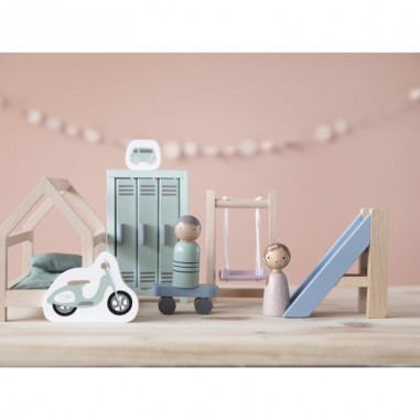 Maison de poupée - série de jeux Chambre d’Enfant - Little Dutch