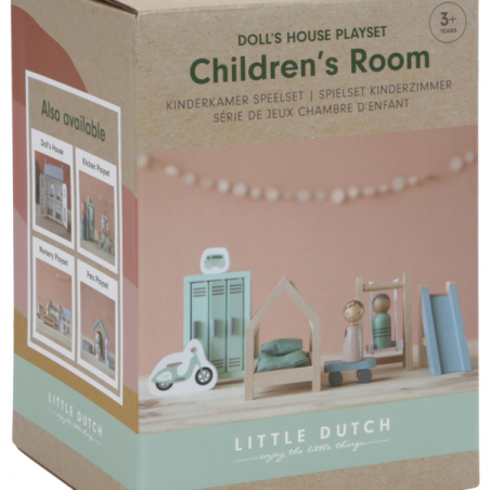 Maison de poupée - série de jeux Chambre d’Enfant - Little Dutch