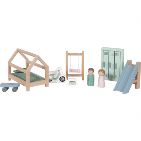 Maison de poupée - série de jeux Chambre d’Enfant - Little Dutch