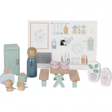 Maison de poupée - série de jeux Cuisine - Little Dutch